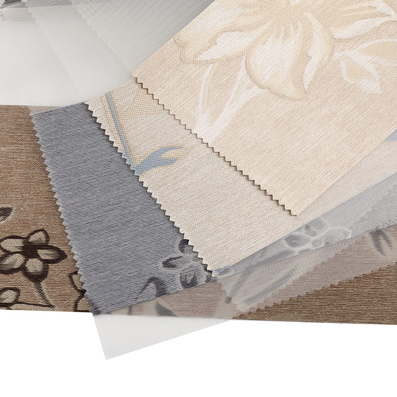 YX019 Žakárová tkanina na ochranu pred slnkom v jemných farbách